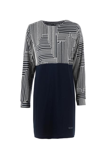 Kleid, 1/1-Arm, Rundhals