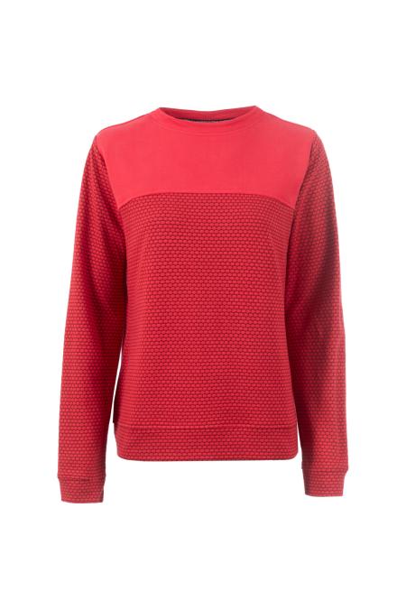 Sweatshirt, 1/1-Arm, Stehkragen