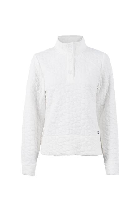 Sweatshirt, 1/1-Arm, Knopfleiste