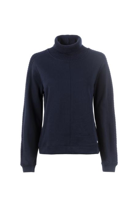 Sweatshirt, 1/1-Arm, Stehkragen
