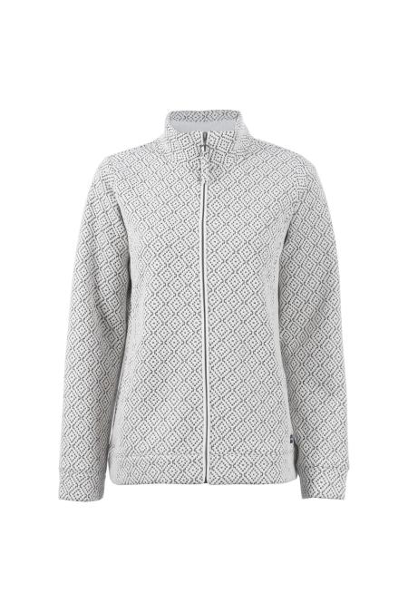 Sweatjacke, 1/1-Arm, Rundhalsausschnitt