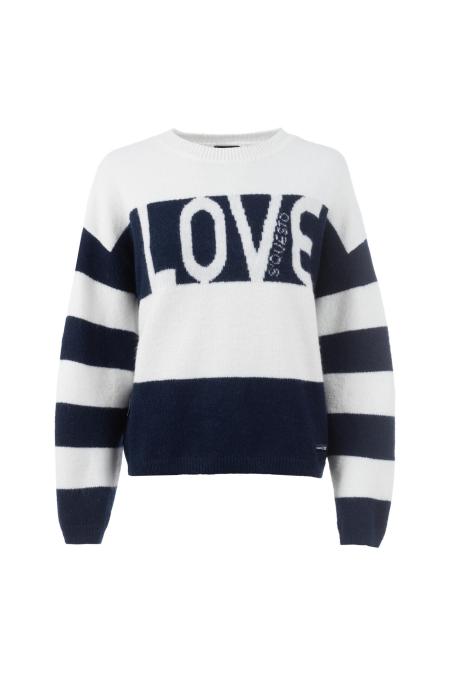 Strick, 1/1-Arm, Rundhalsausschnitt