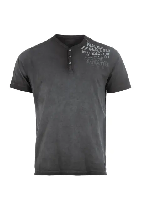 Shirt, 1/2 Arm, Henleykragen