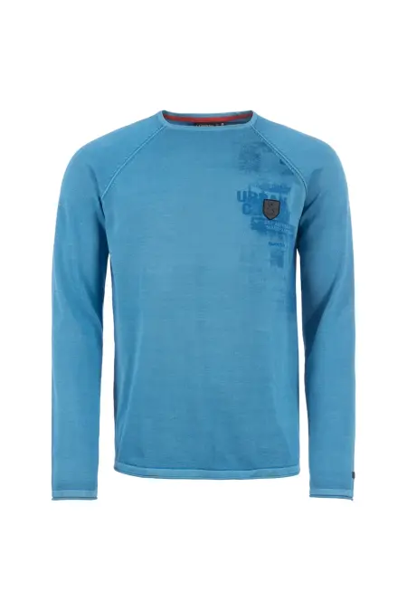 Strickpullover, 1/1 Arm, Rundhals