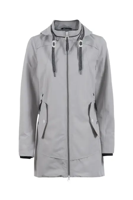 Parka, 1/1 Arm, Stehkragen, Kapuze abnehmbar