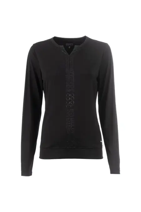 Shirt, 1/1-Arm, V-Ausschnitt