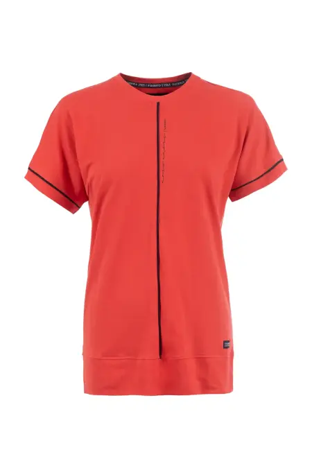 Shirt, 1/2 Arm, überschnittene Schulter