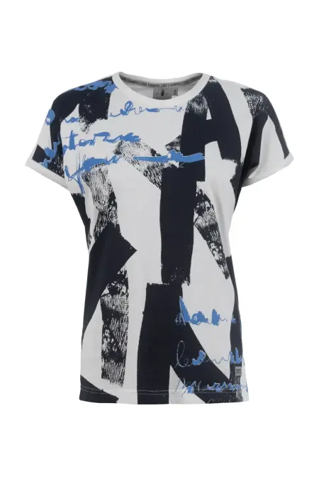 Shirt, 1/2 Arm, überschnittene Schulter