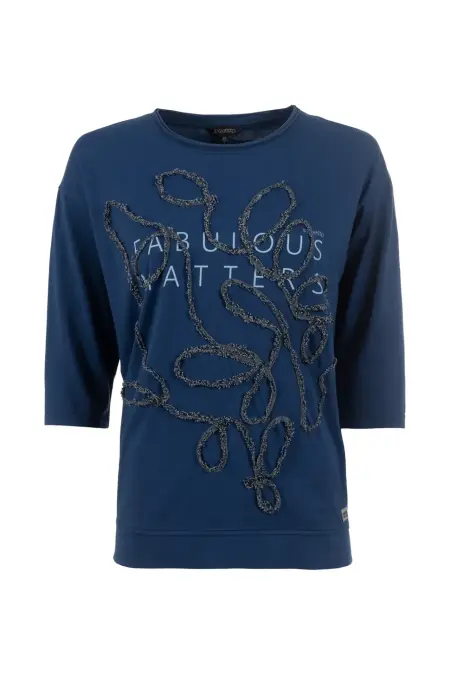 Shirt, 3/4 Arm, Rundhals