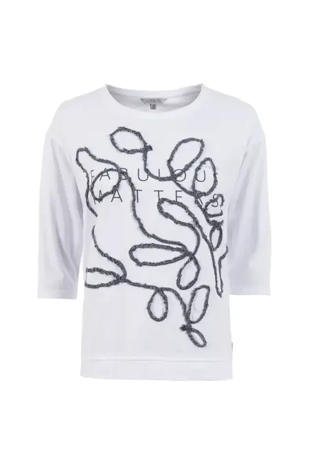 Shirt, 3/4 Arm, Rundhals