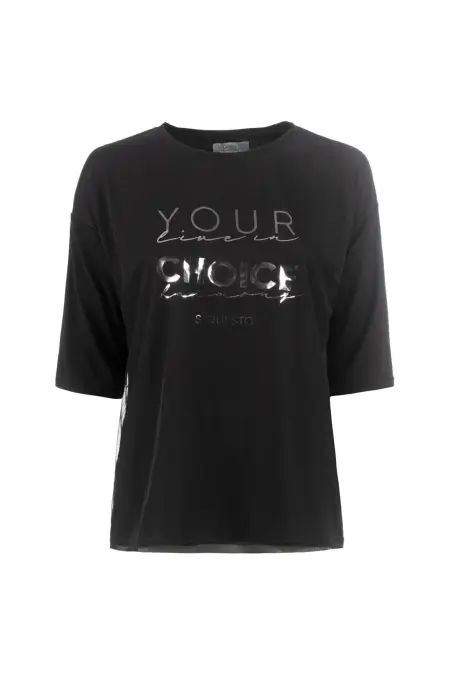 Shirt, 3/4 Arm, Rundhals