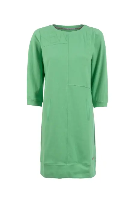 Kleid kurz, 3/4 Arm, Rundhals