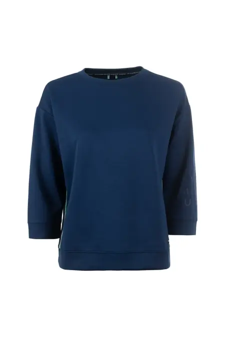Sweatshirt, 3/4-Arm, Rundhalsausschnitt