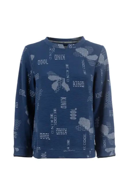 Leichtsweat, 3/4 Arm, Rundhals