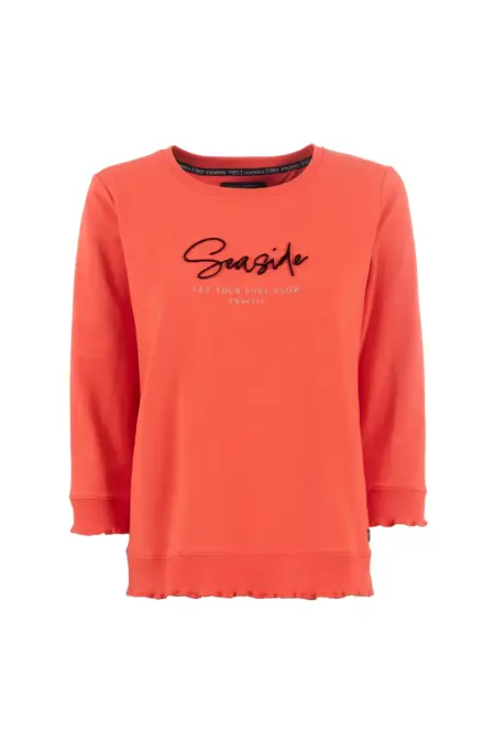 Leichtsweat, 3/4 Arm, Rundhals