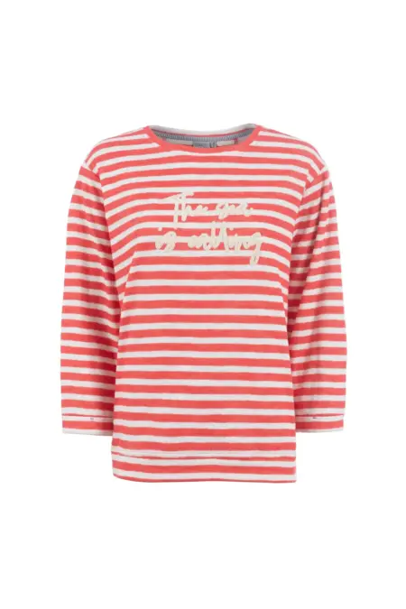 Leichtsweat, 3/4 Arm, Rundhals