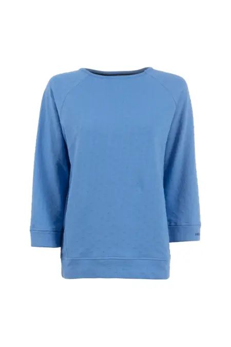 Leichtsweat, 3/4 Arm, U-Boot-Ausschnitt