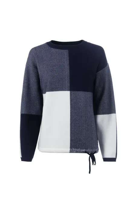 Strickpullover, 1/1 Arm, Rundhals