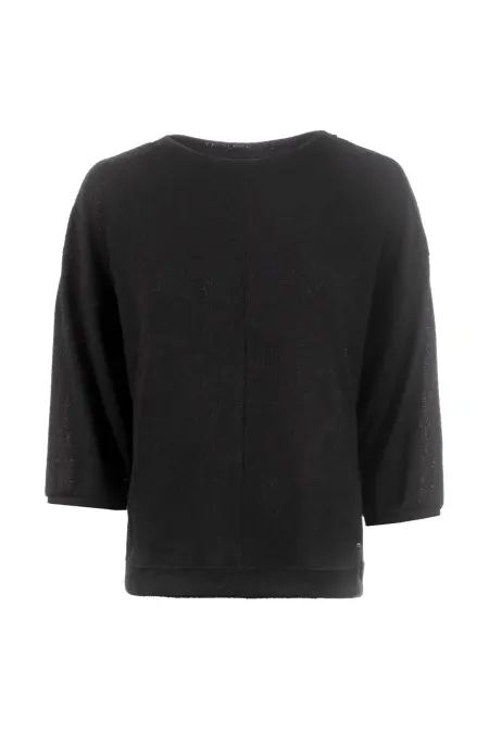 Strick, 3/4 Arm, Rundhals