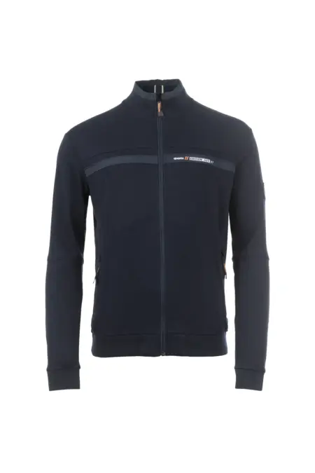 Sweatjacke, 1/1 Arm, Stehkragen