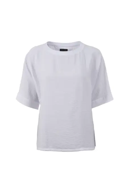 Bluse, 1/2 Arm, Rundhals