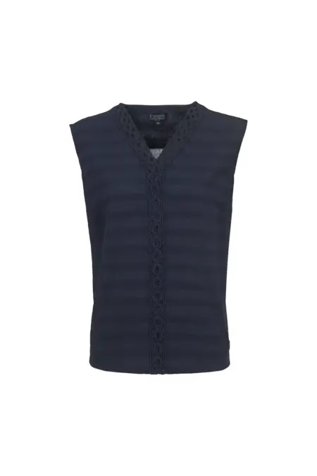 Blusentop, V-Ausschnitt