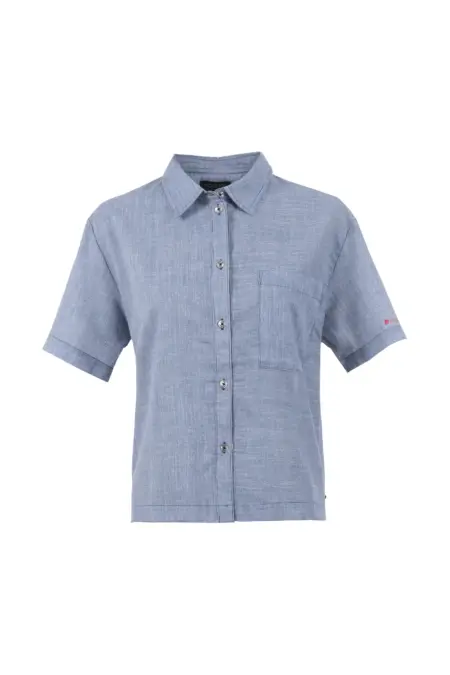 Bluse, 1/2 Arm, Polo