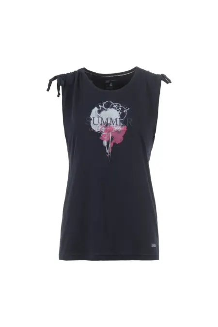 Top, ärmellos, Rundhals