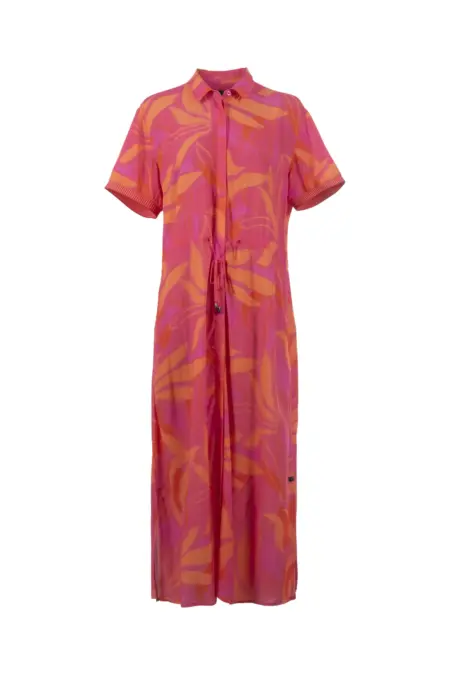 Kleid, kurz, 1/2 Arm, Polokragen