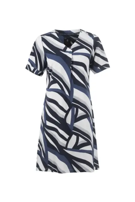 Kleid, 1/2 Arm, V-Neck