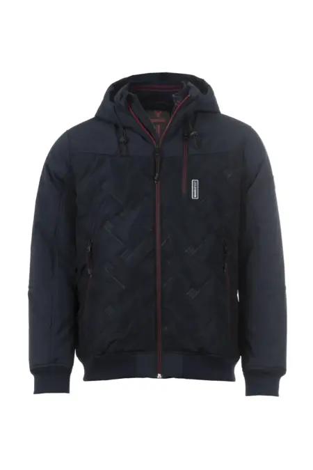 Steppjacke, 1/1 Arm, Kapuze