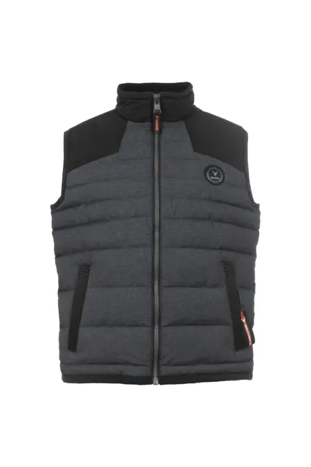 Weste, ärmellos, Stehkragen