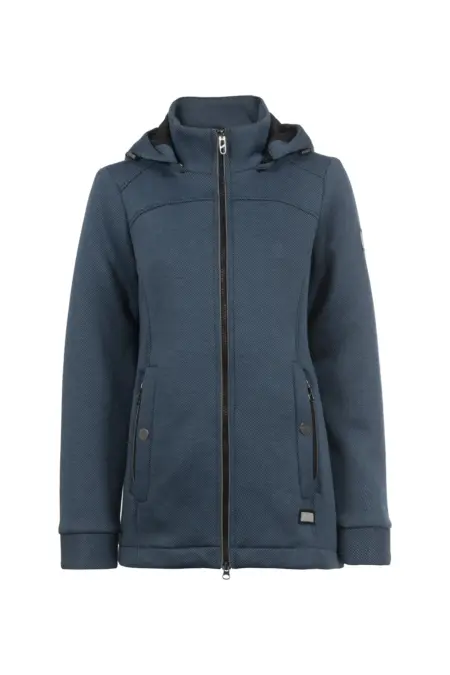 Jacke, 1/1 Arm, Stehkragen, Kapuze