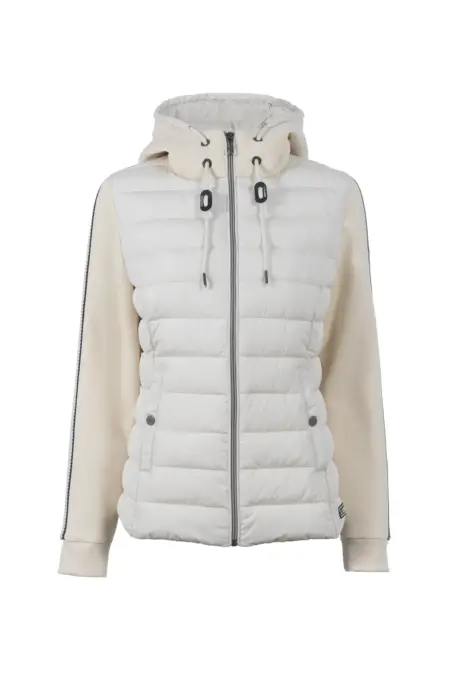 Jacke, 1/1 Arm, Stehkragen, Kapuze