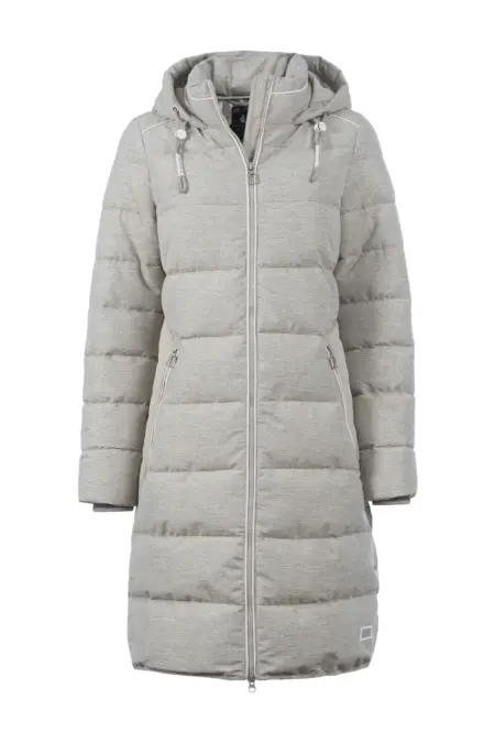 Mantel, 1/1 Arm, Stehkragen, Kapuze