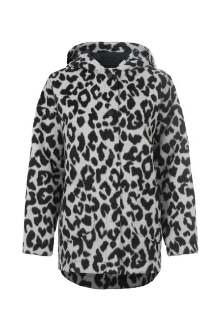 Fellmantel, 1/1 Arm, Kapuze