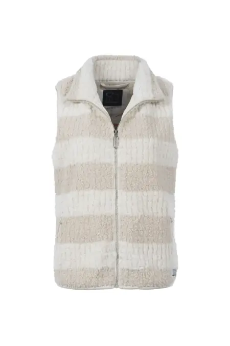 Teddyweste, Stehkragen