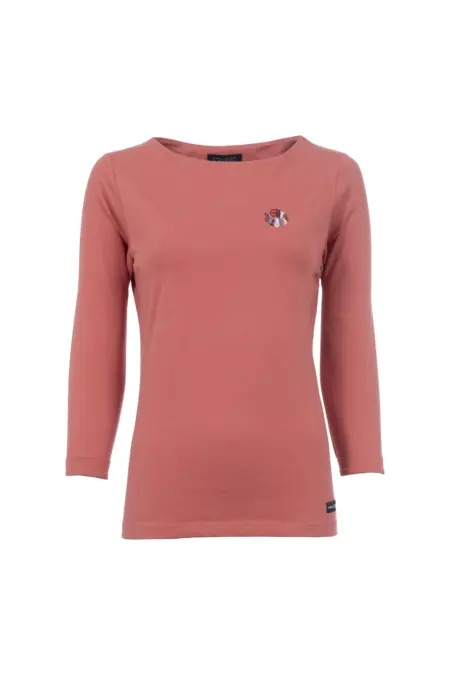 Shirt, 3/4 Arm, U-Boot-Ausschnitt