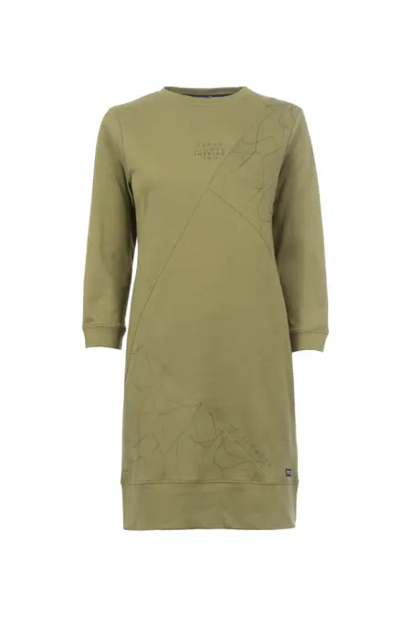 Kleid kurz, 3/4 Arm, Rundhals