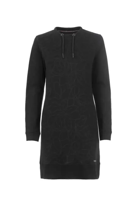 Kleid, kurz, 1/1 Arm, Rundhals mit Tunnelzug