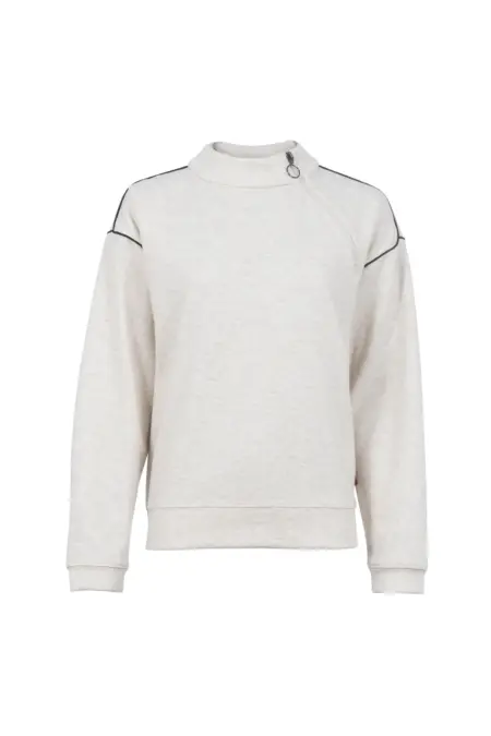 Sweatshirt, 1/1 Arm, Stehkragen
