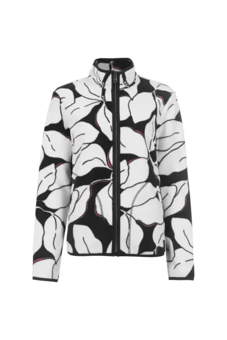 Sweatjacke, 1/1 Arm, Stehkragen