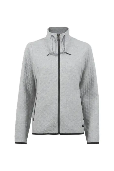 Sweatjacke, 1/1- Arm, Stehkragen