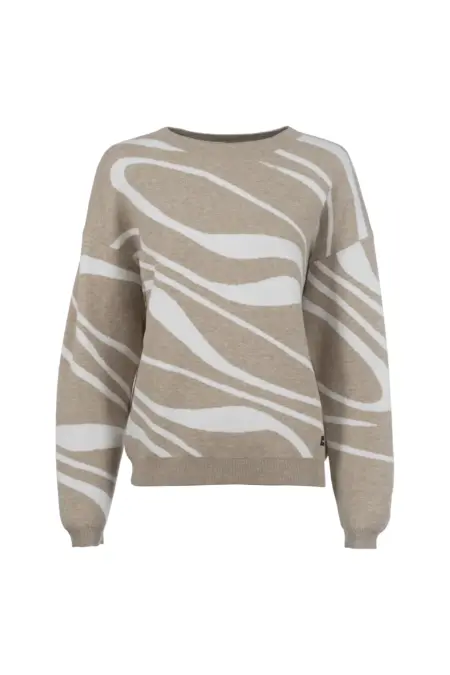 Strickpullover, 1/1 Arm, Rundhals