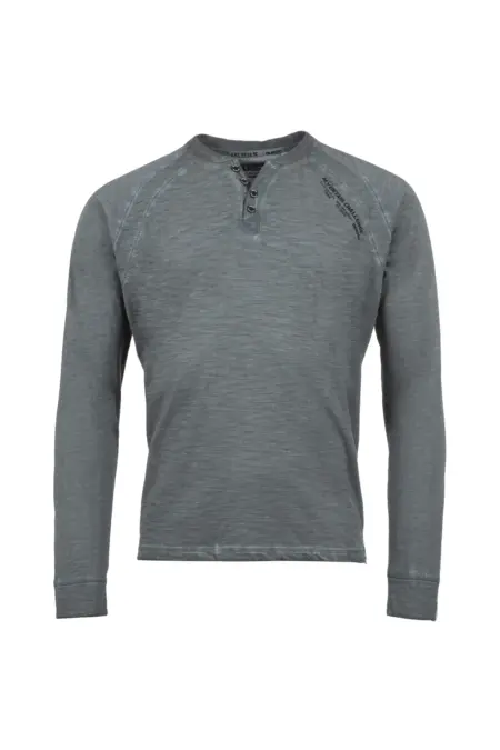 Shirt, 1/1 Arm, Henleykragen