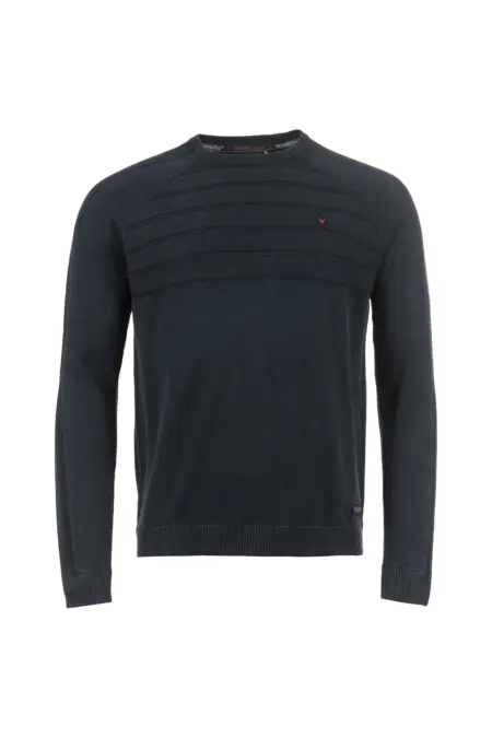 Strickpullover, 1/1 Arm, Rundhals