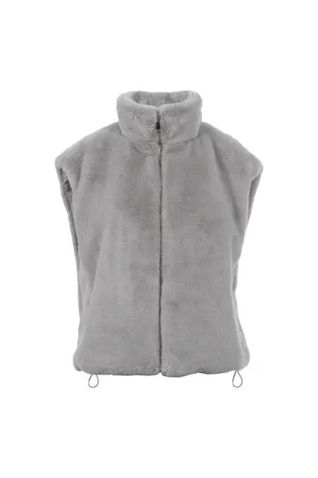 Weste, ärmellos, Stehkragen