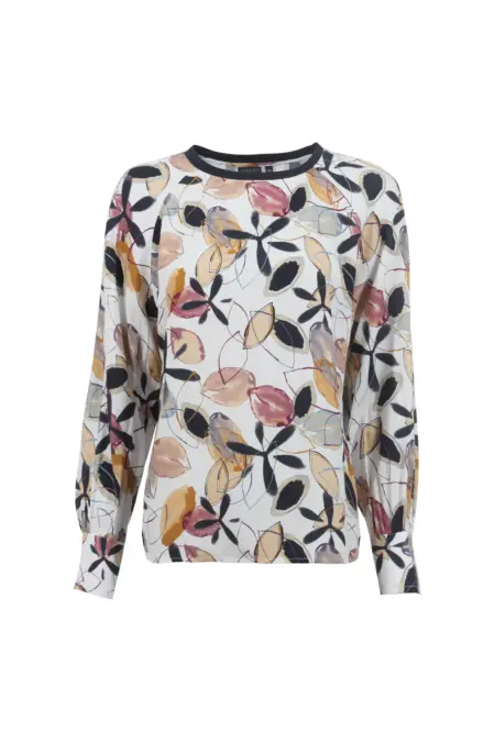 Bluse, 1/1 Arm, Rundhals