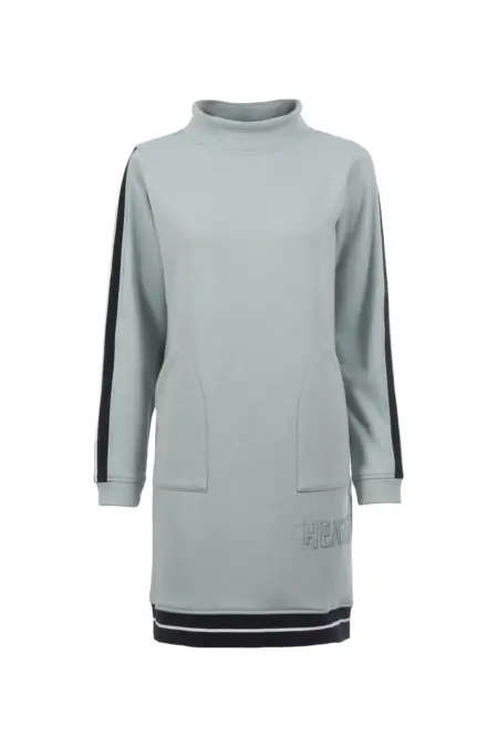 Kleid kurz, 1/1 Arm, Rollkragen