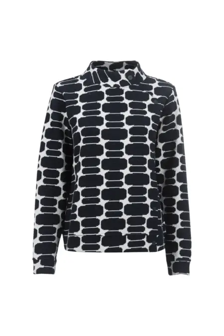 Sweatshirt, 1/1 Arm, Stehkragen